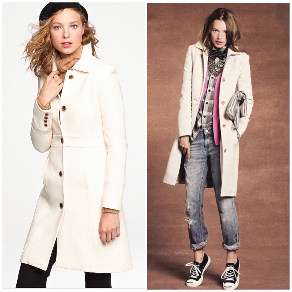 J Crew Lady Day Coat